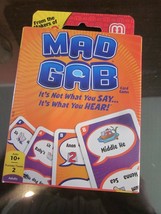 Mad Gab Card Game "It's Not What You Say It's What You Hear" Brand New in Box - $9.99