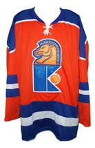 Any Name Number New Jersey Knights Retro Hockey Ferguson Orange Any Size image 4