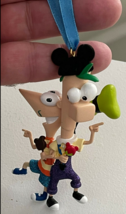 Disney Parks Phineas and Ferb Figurine Ornament NEW