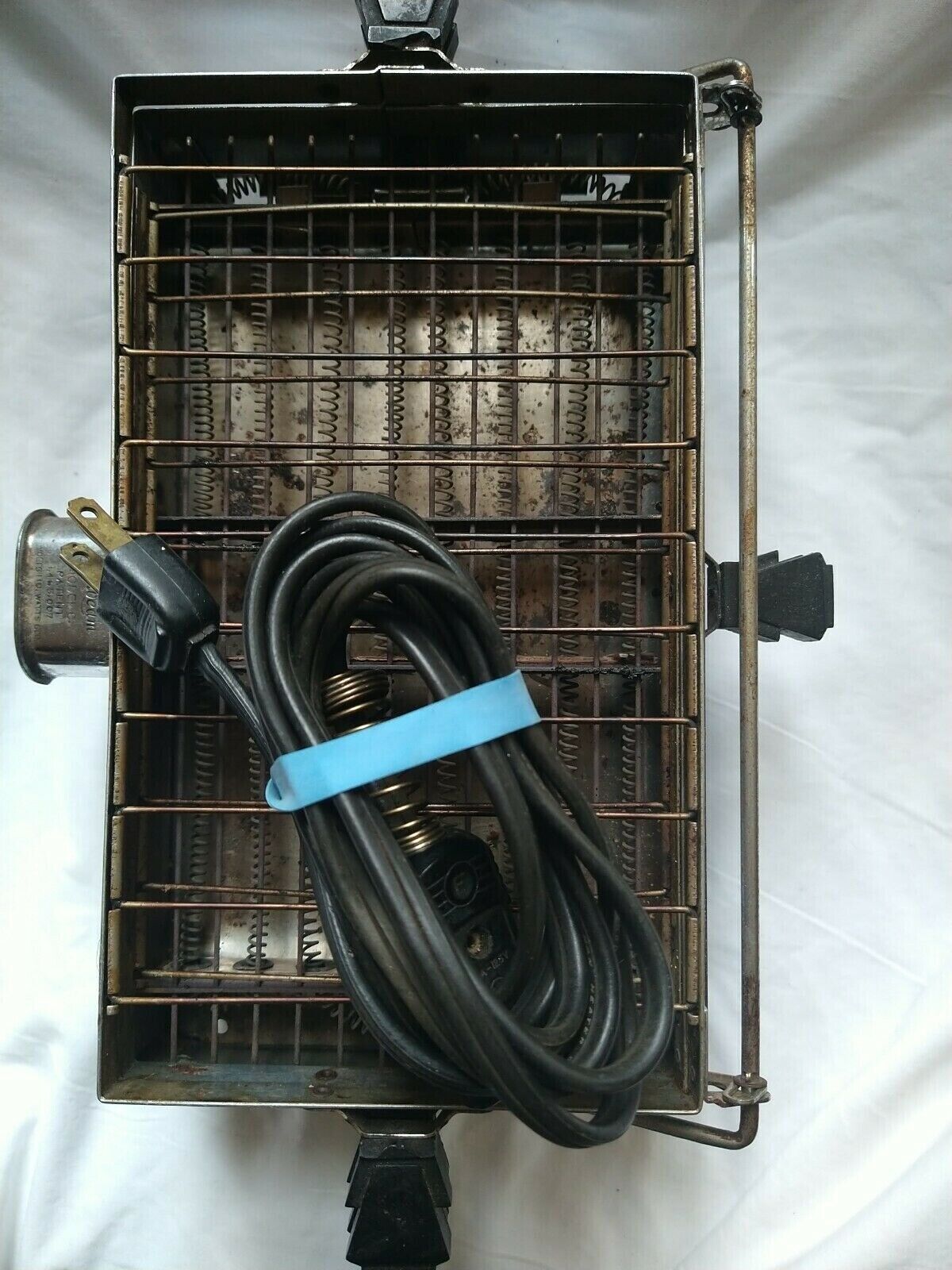 Sunbeam Model C Vintage Flip Top Toaster 600 W works! Clean Toasters