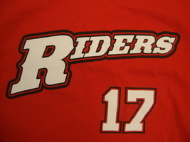 Mlb Frisco Roughriders Texas Rangers Baseball Elvis Andrus Red T Shirt S - $18.90