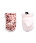 The North Face Kids Littles Suave Oso Mitt Pink Clay 4T - 5 Years XS - $17.55
