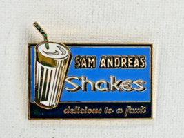 Disney DCA Sam Andreas Shakes Sign 3-D Slider Pin#5052 - $22.45