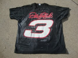 Vintage 90&#39;s Dale Earnhardt All Over Print Nascar Racing T Shirt 3XL - $100.08