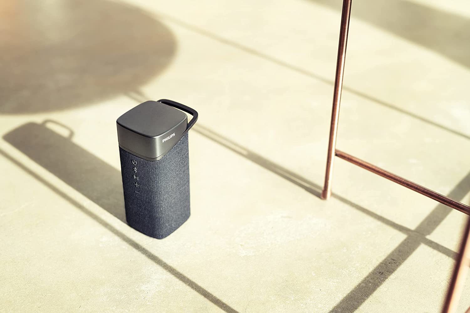 Philips S3505 Wireless Bluetooth Speaker with Bold Sound, Kvadrat