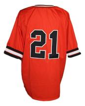 3 Ninjas Kick Back Movie Baseball Jersey Orange Miyo #21 Any Size image 5