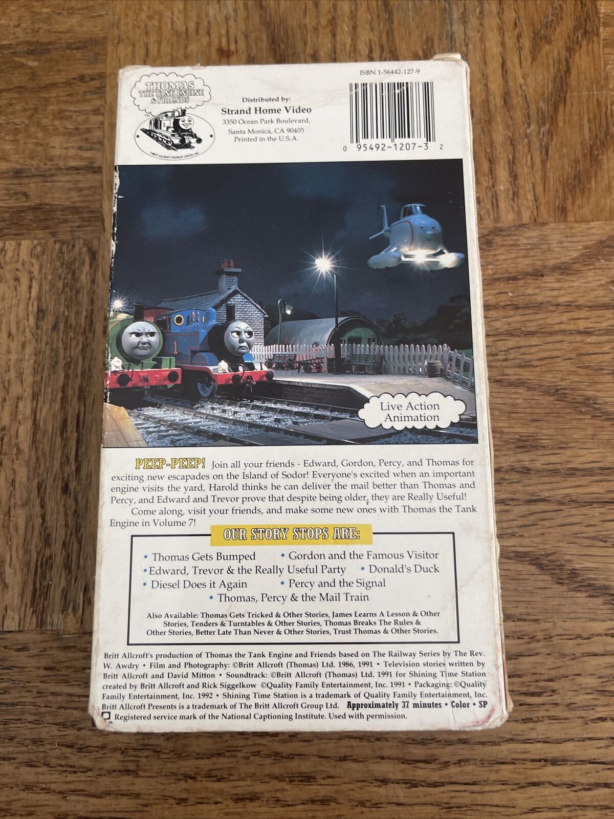 Thomas And Friends Thomas Gets Bumped VHS VHS Tapes