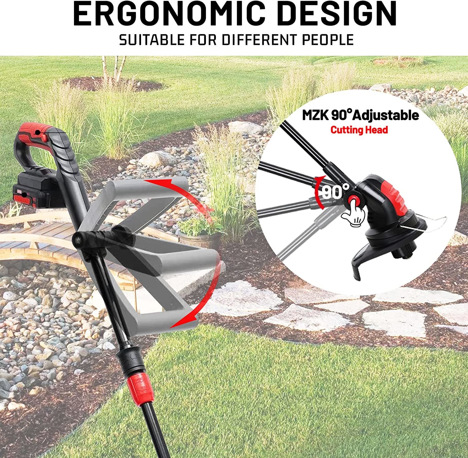 Oregon 590992 40V MAX String Trimmer Attachment, Grey