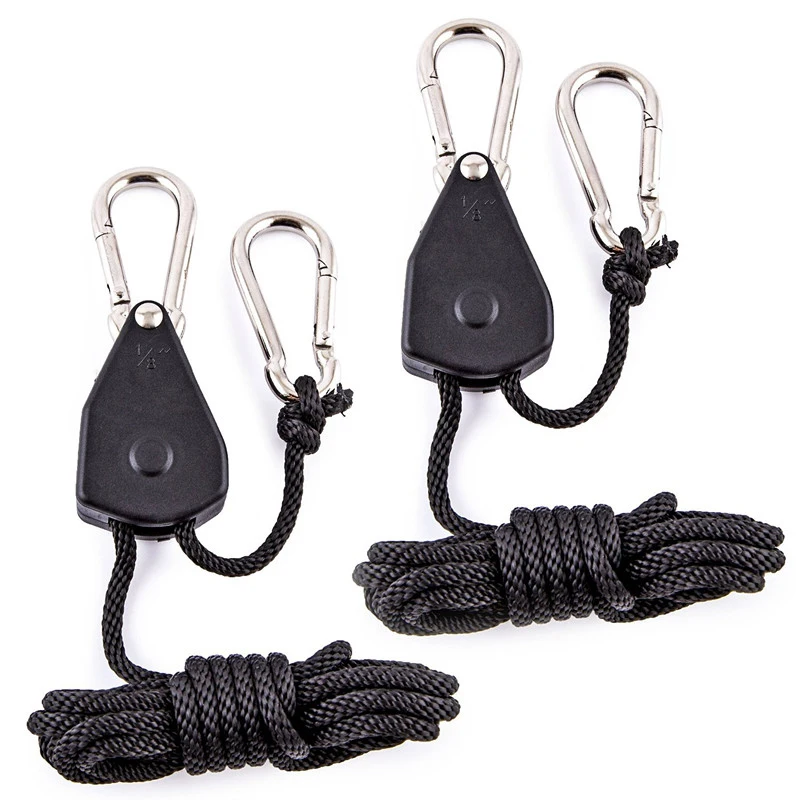 Tent Adjustable Rope Fastener Fixed Buckle Pulley Tensioner Ratchet ...