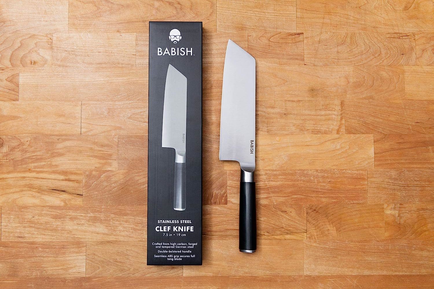 Babish High-Carbon 1.4116 German Steel 5 Steak Knife Set 4-Pack