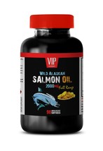 heart health supplement - ALASKAN SALMON OIL 2000 - anti inflammatory 1B 90 - $27.07