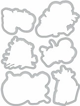 Christmas Mice Frame Cuts By Hero Arts D1555 for use with the same name stamps - $14.98