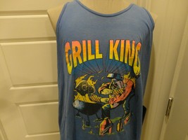 Vtg 90&#39;s THRASHED Grill King 60-40 Signal Sports Sleeveless T-shirt Adul... - $26.28