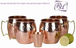  Rastogi Handicrafts Pure Copper hammered Copper Mug