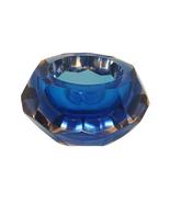 1960s Gorgeous Big Blue Bowl or Catchall Designed By Flavio Poli for Seguso - $540.00