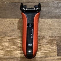 Genuine Braun 5760 WaterFlex Wet/Dry Electric Shaver Red swivel head - $27.72