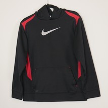 Nike Therma-Fit Boys Black/Red Hoodie - XL - $24.74