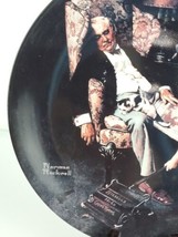 1997 Edwin M Knowles Norman Rockwell The Dreamer Collector Plate W/Certi... - $9.00