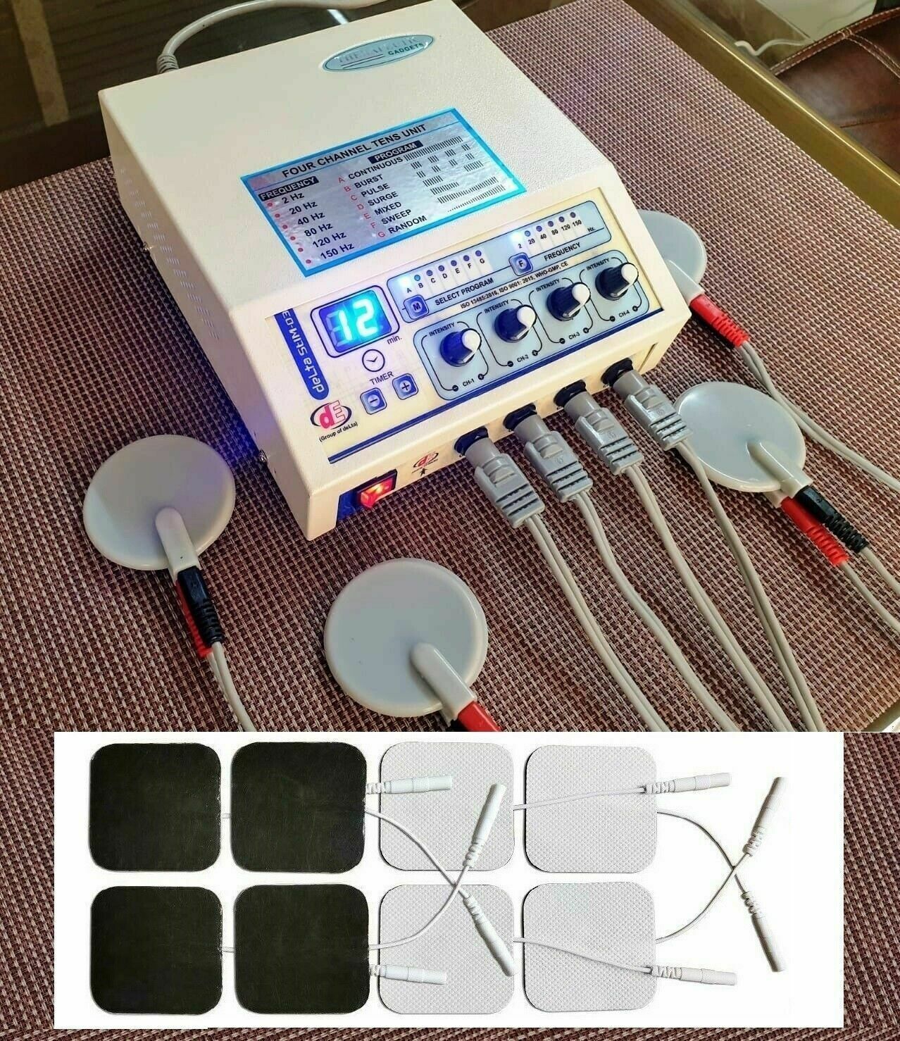 4 Channel TENS Machine-Dyno Stim 03 - Physiotherapy Machines