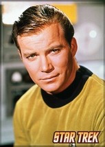 Star Trek: The Original Series James T. Kirk Portrait Magnet, NEW UNUSED - $3.99