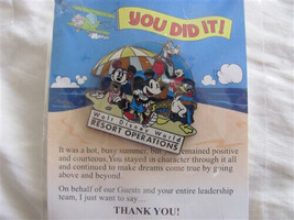 Disney Trading Pins 65073 WDW - Summer 2008 - Cast Member &#39;&#39;Thank You&#39;&#39; ... - $9.48