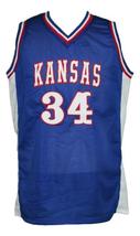 Paul Pierce Custom College Basketball Jersey New Sewn Blue Any Size image 1