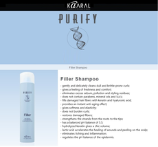 Kaaral Purify Filler Shampoo, 10.58 fl oz image 2