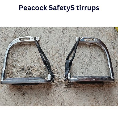 Peacock safety stirrups