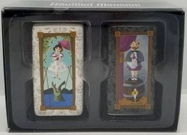 Walt Disney Haunted Mansion Ride Ceramic Salt & Pepper Shakers Set NEW BOXED - $24.18