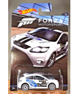 2018 Hot Wheels Forza Motorsport Series 1/6 &#39;09 FORD FOCUS RS White w/Wh... - $10.00