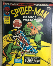 SPIDER-MAN COMICS WEEKLY #108 (1975) Marvel Comics Iron Man Thor UK VG/VG+ - $19.79