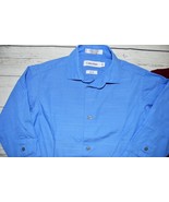 Boys LOT of 2 Sz 4 Button Front Dress Shirts CALVIN KLEIN DOCKERS Blue B... - $12.99