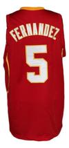 Rudy Fernandez Team Spain Espana Basketball Jersey New Sewn Red Any Size image 5