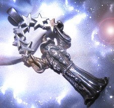 HAUNTED WIZARD NECKLACE RULER OF ALL MASTER MAGICK RITE HIGHEST LIGHT MA... - $279.77