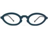 Vintage la Eyeworks Eyeglasses Frames ELLA 333M Matte Blue Thick Rim 45-... - $69.91