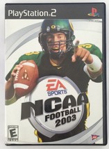 Ncaa Football 2003 For Playstation 2 PS2 With Original Case 2002 - $9.59