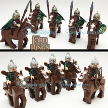 The Lord Of The Rings Archers Spearman Riders of Rohan Army Custom Minifigures - $24.99