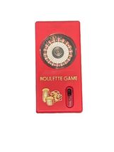 Vintage H&L Enterprises Red Pocket Handheld Mini Roulette Game Box Hong Kong image 4