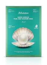 JM Solution Marine Luminous Pearl Deep Moisture 3 Step Mask - Pack of 10
