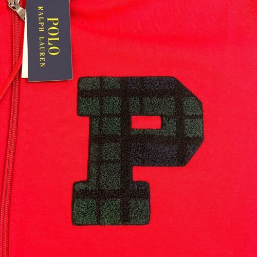 Polo Ralph Lauren Multicolor MONOGRAM LOGO Hooded Sweatshirt NWT