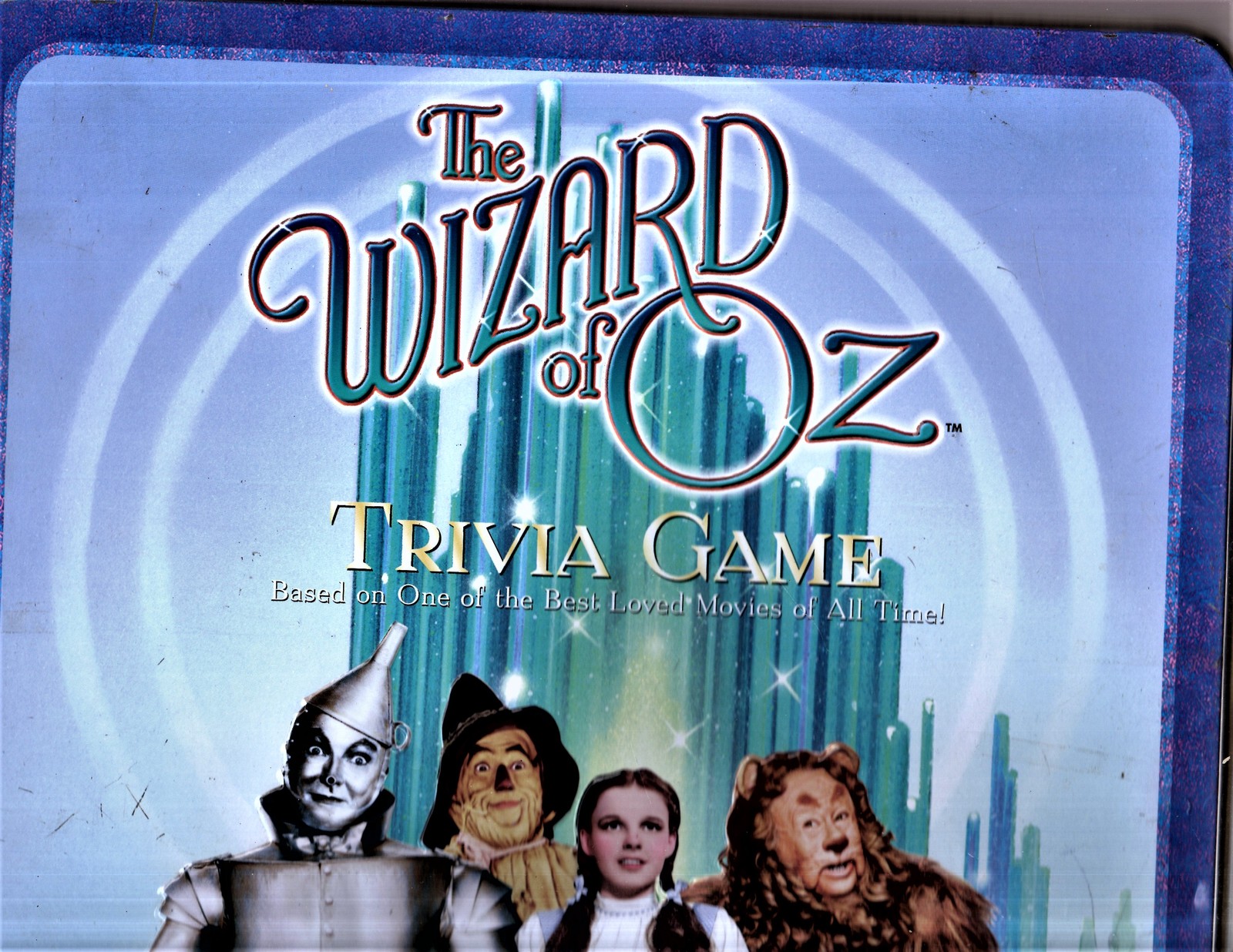 The Wizard Of Oz Trivia Board Game in Collectors Tin Box Contemporary