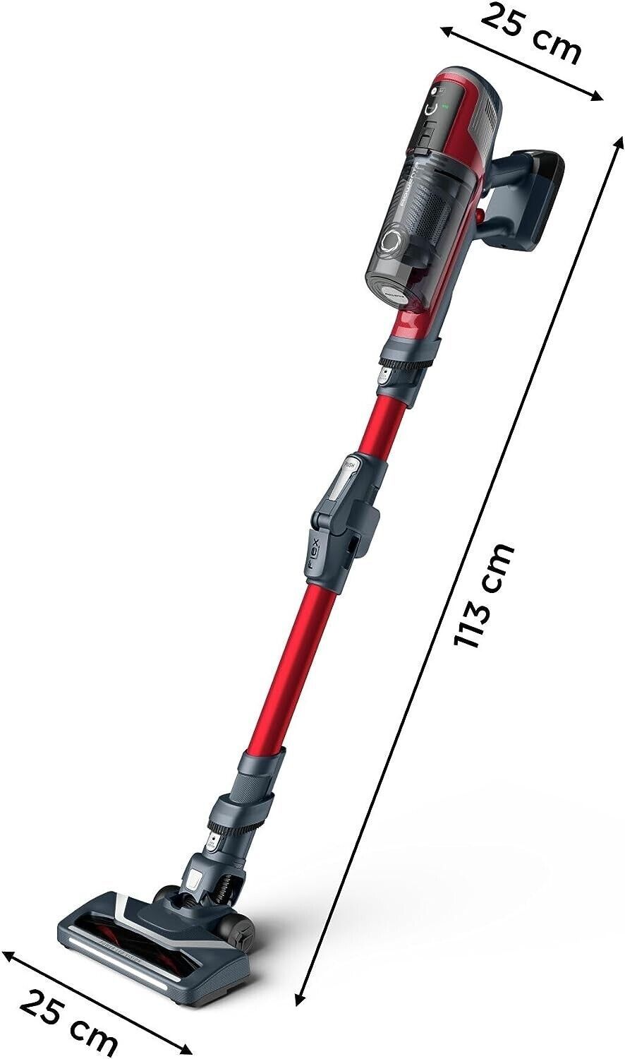 Rowenta XPert 6.60 Flex RH6471 Cordless stick vacuum cleaner, with 3