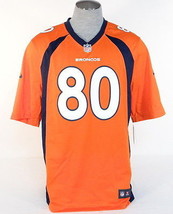 Nike NFL On Field Denver Broncos Thomas 80 Orange Football Game Jersey M... - $86.24