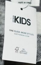 Cotton on Kids Black White Button Up Shacket 9 -10 Youth Long Sleeve image 4