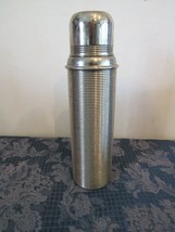 Vtg. 1950’s Stanley Thermos Super Vac N945 Stainless Steel Cork Stopper No  Cup