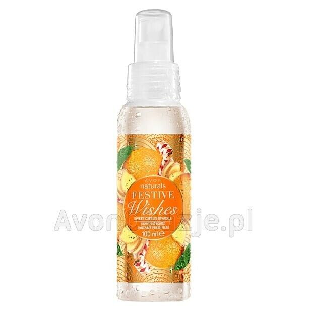 Avon Naturals Sweet Citrus - Orange & Ginger Body Mist Body Spray 100 ml New - $16.61