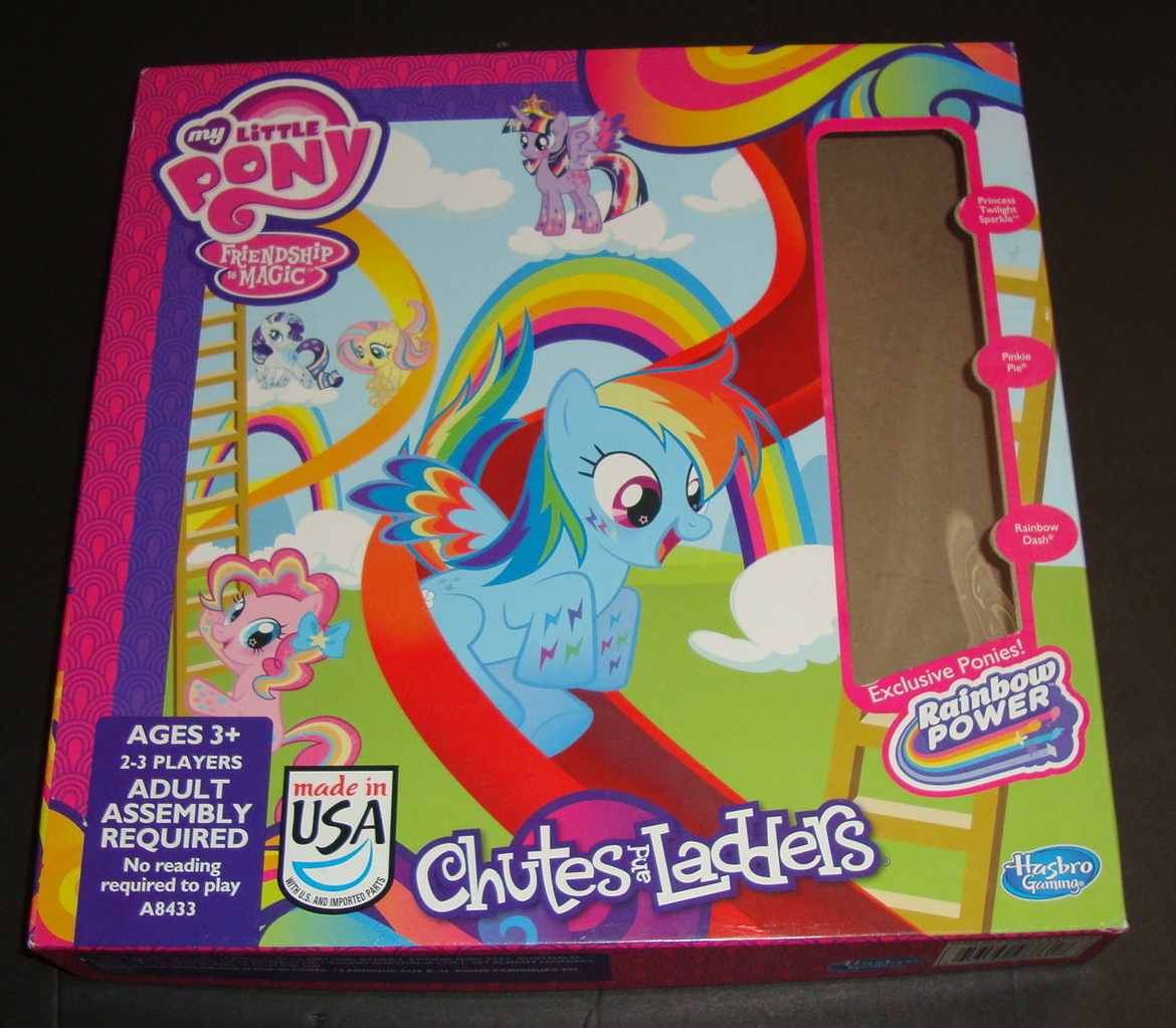 My Little Pony Chutes and Ladders Game -Complete - Board & Traditional ...