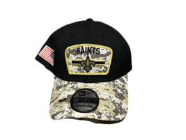 NWT New Orleans Saints New Era 39Thirty Salute To Service L/XL Flex-Fit Hat - $23.71