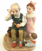 NORMAN ROCKWELL LIMITED SERIES ROYAL HERITAGE &quot;THE COBBLER&quot; 3&quot;x4&quot;x4.5&quot; - $12.86