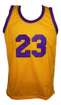 Martin Payne #23 Tv Show Basketball Jersey New Sewn Yellow Any Size image 4